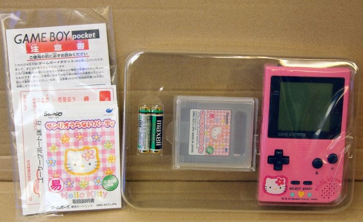 Sanrio 1997 Hello Kitty x Nintendo Game Boy Pocket Imagineer Limited Console - Lavits Figure
 - 3