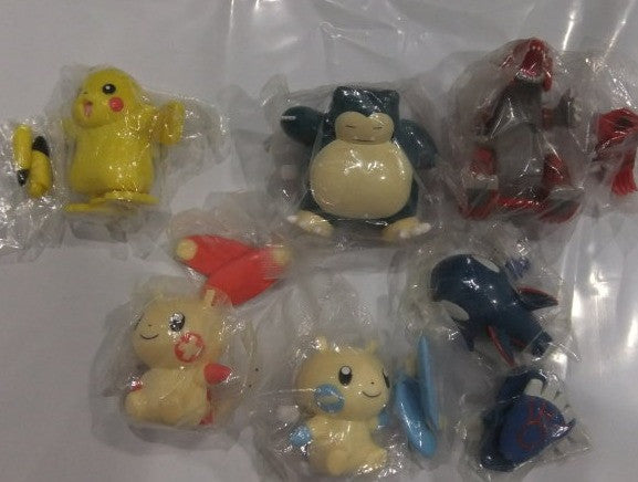 Tomy Pokemon Pocket Monsters Gashapon The Movie Ranger And The Temple Of The Sea 6 Clockwork Figure Set - Lavits Figure
 - 2