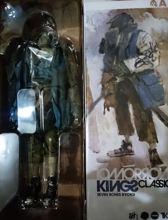 ThreeA 3A Toys 2011 Ashley Wood Tomorrow King Classics Seven Bone Kyoku 12" Vinyl Figure