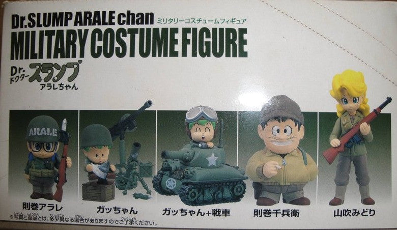 Unifive Dr Slump Arale Chan Military Costume 5+1 Secret 6 Figure Set - Lavits Figure
 - 2