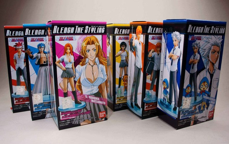 Bandai Bleach Styling Trading Part Vol 1 6 Collection Figure Set Used