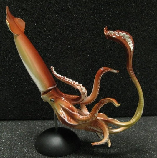 Kaiyodo Hobby Lobby EX Aquatales Giant Squid Poly Resin Cold Cast Statue Figure - Lavits Figure
 - 1