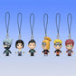 Bandai Naruto Gashapon Yura Yura Strap Mascot Swing 6 Mini Figure Set - Lavits Figure
 - 2