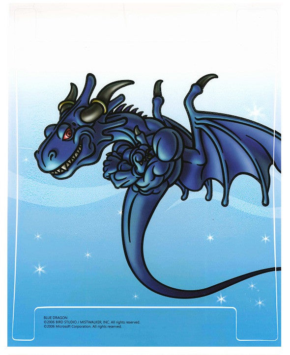 Xbox 360 Blue Dragon Limited Console Sticker Set - Lavits Figure
 - 3