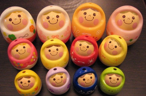 Bandai Gashapon Russian Nesting Dolls 4 Collection Figure Set