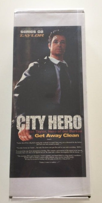 City Hero Toys 1/6 12" Collection Series 02 Taylor Part II 2 Get Away Clean Brad Pitt Action Figure