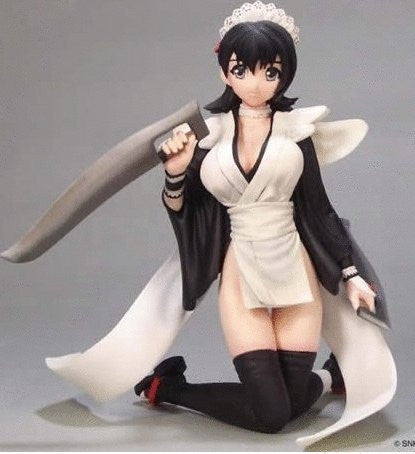 Daiki Kougyou 1/6 Samurai Spirits Iroha Black Ver Pvc Figure Used - Lavits Figure
 - 1