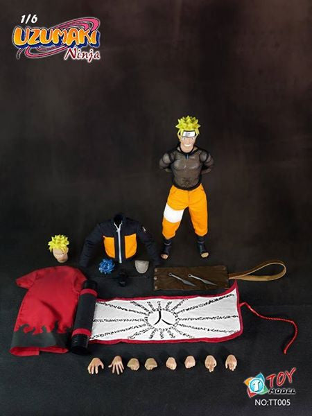 Tit Toys 1/6 12" TT005 Ninja Naruto Uzumaki Action Figure