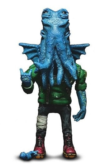 2013 Mighty Jaxx Daniel Yu Oi! Cthulhu Mintyfresh Exclusive Blue Ver 6" Resin Figure - Lavits Figure
 - 1