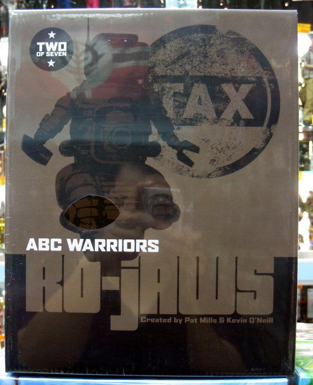 ThreeA 3A Toys 2012 Ashley Wood 2000AD Ro-Jaws Blackhole Edition ABC Warriors Vinyl Figure - Lavits Figure
 - 2