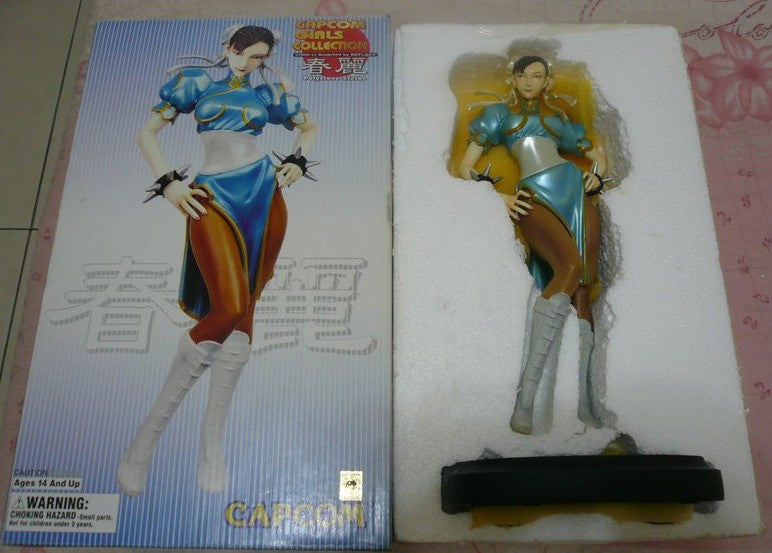 Yamato Capcom Girls Collection Street Fighter Chun Li Polystone Cold Cast Statue Figure - Lavits Figure
 - 2