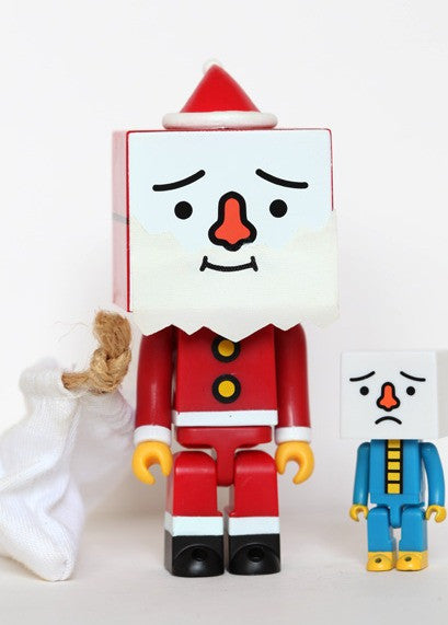 Medicom Toy Kubrick Devilrobots To Fu 35-68/102 Christmas 3" Vinyl Figure Set w/ Book - Lavits Figure
 - 1