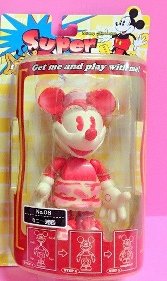 Sega Disney Characters Super Rockin No 08 Minnie Mouse Bobble Head Figure - Lavits Figure
