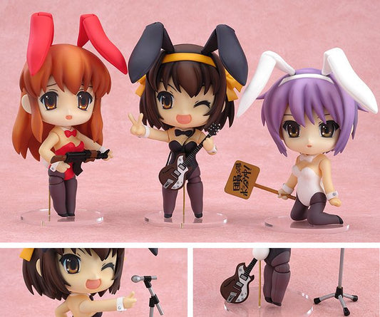 Good Smile Nendoroid #014 The Melancholy of Haruhi Suzumiya Wonder Festival WF2007 Limited Action Figure