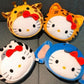 Mcdonalds 2018 Sanrio Hello Kitty Jungle Zebra ver 10" Plush Doll Figure