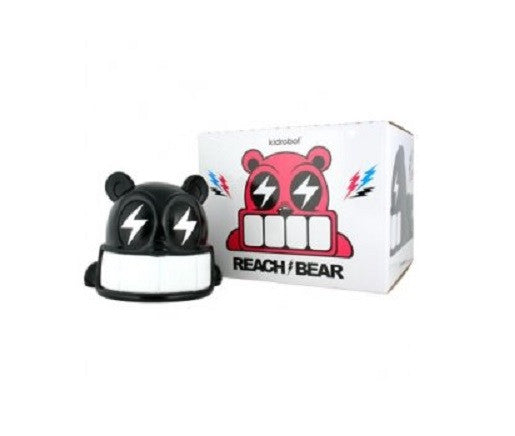 Kidrobot 2008 Reach Bear Black Ver 6" Vinyl Figure - Lavits Figure
