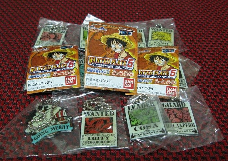 Bandai 2002 One Piece From TV Animation Gashapon Wanted Plate Part 5 12 Trading Figure Set - Lavits Figure
 - 1
