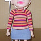 Japan Super Radical Gag Family Urayasu Tekkin Kazoku Kikuchi Akane Type B 9" Figure Used - Lavits Figure
 - 1