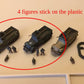 Takara 1/144 WTM World Tank Museum Panzer Tales Series 05 22 Figure Set Used