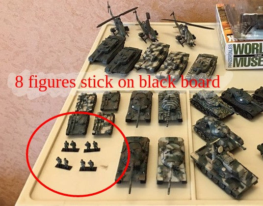 Takara 1/144 WTM World Tank Museum Panzer Tales Series 04 21+3 24 Figure Set Used