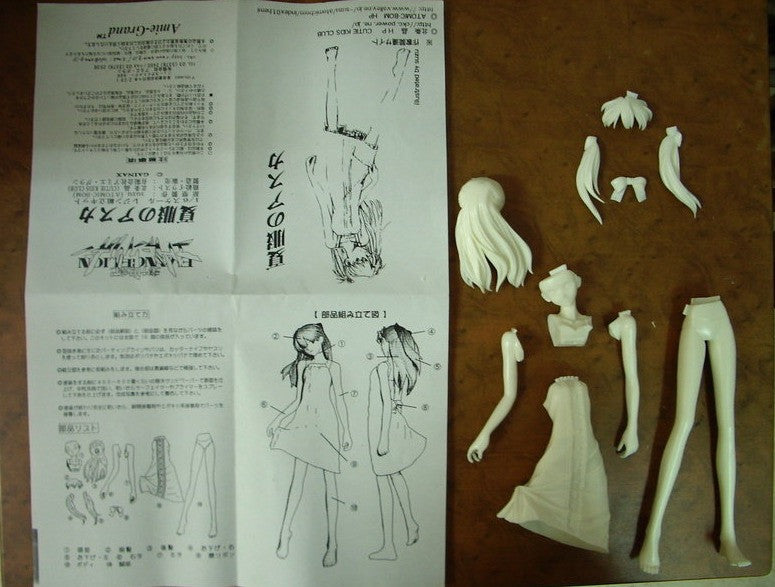 Amie Grand 1/6 Neon Genesis Evangelion Shikinami Asuka Langley Souryu Langlay Cold Cast Model Kit Figure - Lavits Figure
 - 3