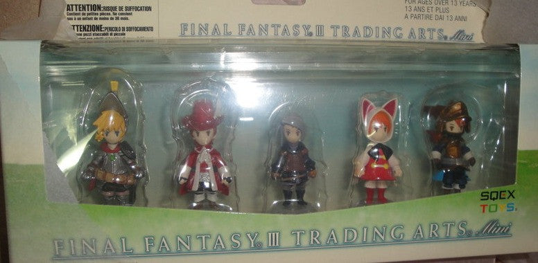 Final fantasy iv - trading arts mini (set de 5 figurines) (f en France Final fantasy iv - trading arts mini (set de 5 figurines) (f en France