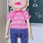 Japan Super Radical Gag Family Urayasu Tekkin Kazoku Kikuchi Akane Type A 9" Figure Used - Lavits Figure
 - 1