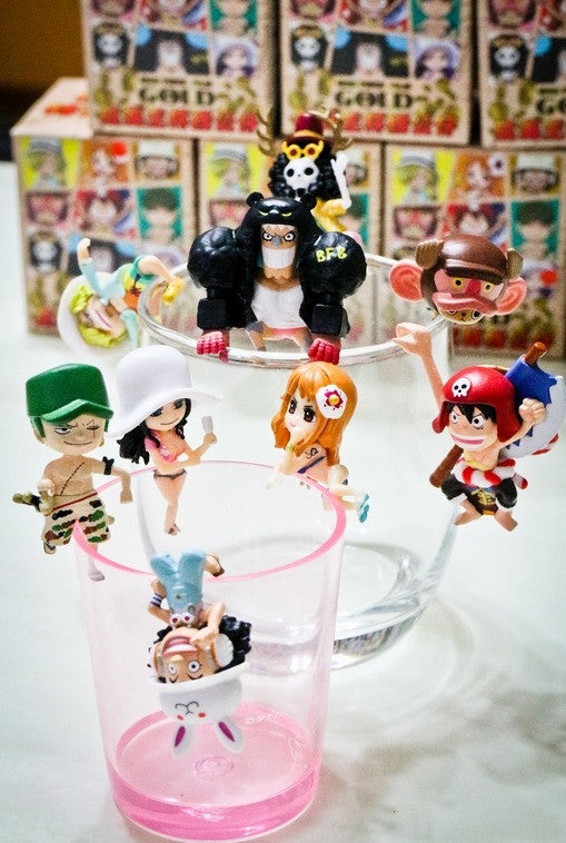 One Piece Film Gold action figure 9pcs/set