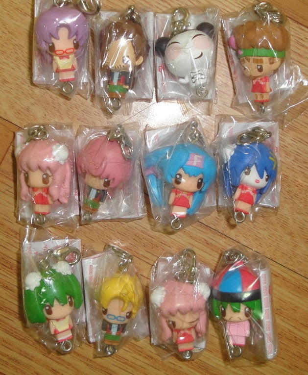 Megahouse Chara Fortune Miss Macross China Ver  10+2 Secret 12 Mascot Strap Trading Figure Set - Lavits Figure
 - 2