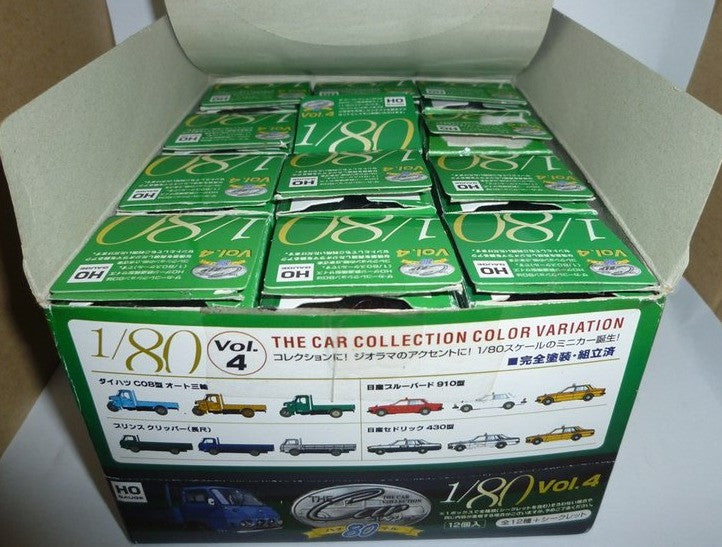 Tomytec 1/80 HD The Car Collection Color Variation 80 Vol 4 12 Mini Trading Figure Set