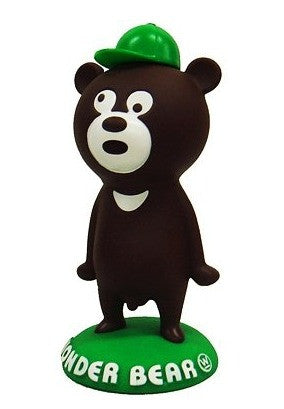 The Wonderful! Design Works Wonder Bear Grey Pink Black Brown 4 6" Vinyl Figure Set - Lavits Figure
 - 4