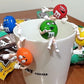 M&M's M&M 75th Anniversary Taiwan Limited 5 Mascot Cup Edge Trading Figure Set