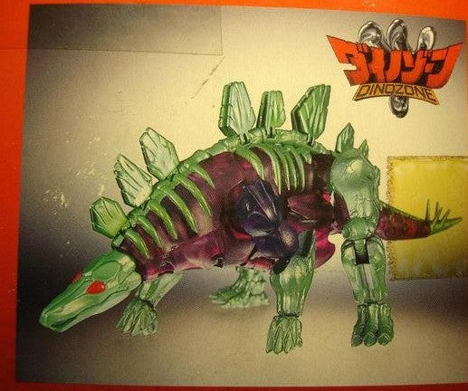 Bandai Dinozone Dinosoldier DZ-3 Nidostego Transformer Action Figure - Lavits Figure
 - 2