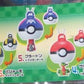 Bandai Pokemon Pocket Monsters AG Gashapon 0 Pokeball Swing Mascot Figure Set - Lavits Figure
 - 1
