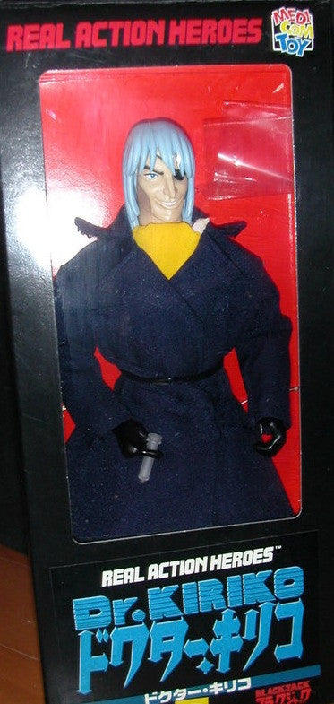 Medicom Toy 1/6 12" RAH Real Action Heroes Black Jack Dr Kiriko Figure Used