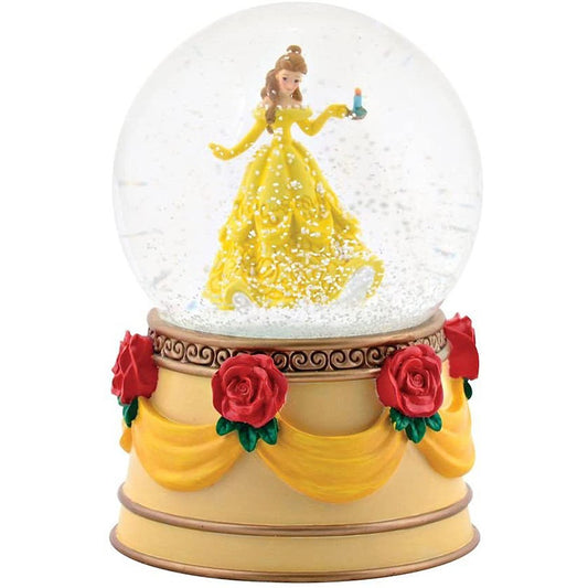 Enesco Jim Shore Disney Traditions Beauty and the Beast Belle Water Globe Collection Figure