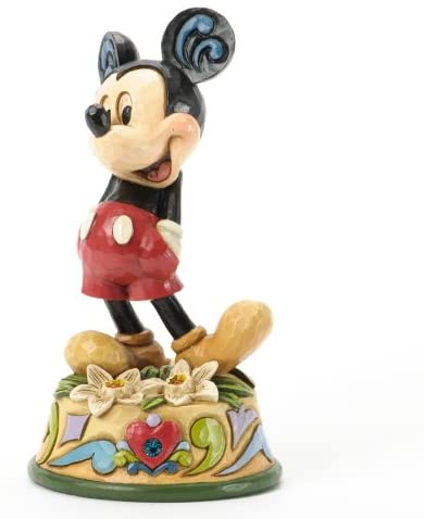 Enesco Jim Shore Disney Traditions Mickey Mouse December Collection Figure