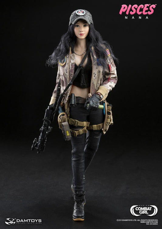 DamToys 1/6 12" Combat Girl Series Pisces Pisses Nana Action Figure