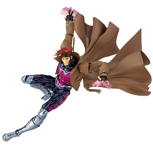 Kaiyodo Revoltech Amazing Yamaguchi 012 Marvel Gambit Action Figure