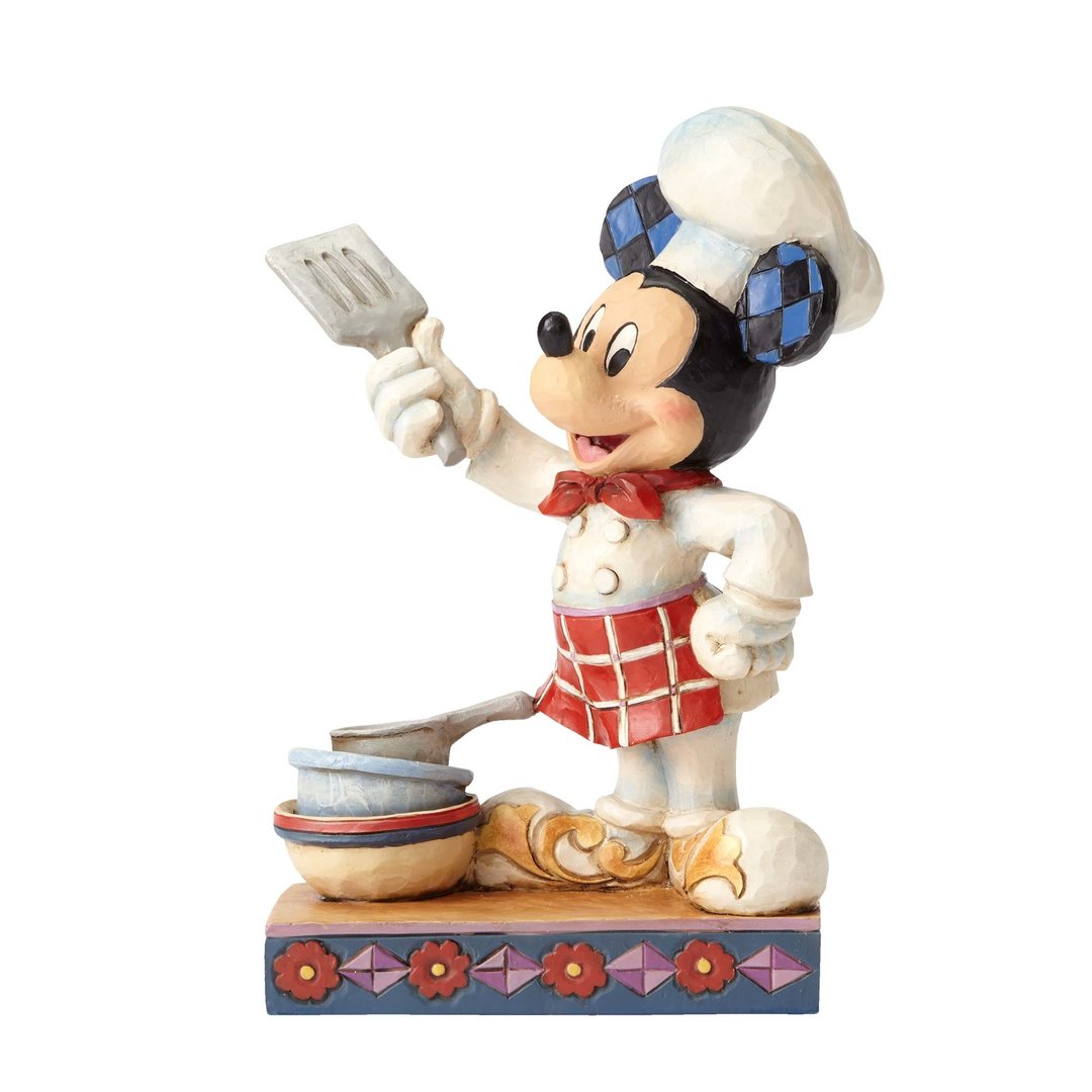 Enesco Jim Shore Disney Traditions Mickey Mouse Chef Collection Figure