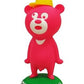 The Wonderful! Design Works Wonder Bear Grey Pink Black Brown 4 6" Vinyl Figure Set - Lavits Figure
 - 5