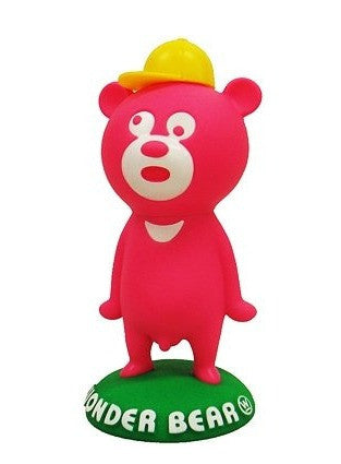 The Wonderful! Design Works Wonder Bear Grey Pink Black Brown 4 6" Vinyl Figure Set - Lavits Figure
 - 5