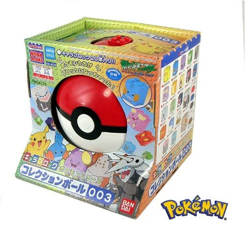 Bandai Megabloks Pokemon Pocket Monster Ball 005 Lego Style Figure Set - Lavits Figure
