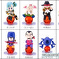 Bandai Dragon Ball Character Chara Puchi P7 World Adventure Ver 10 Mini Trading Figure Set - Lavits Figure
 - 1