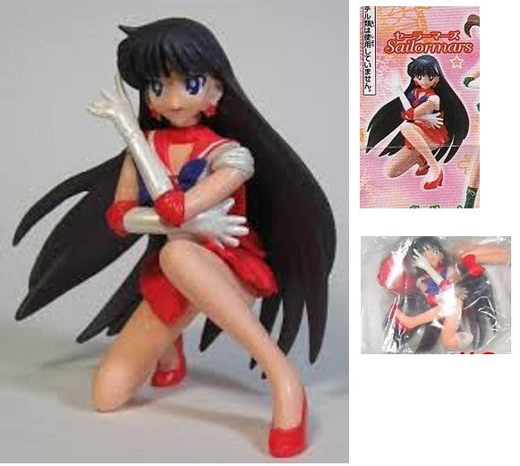 Bandai 2003 Pretty Soldier Sailor Moon Gashapon Capsule HGIF Part 1 Mars Mini Figure - Lavits Figure
