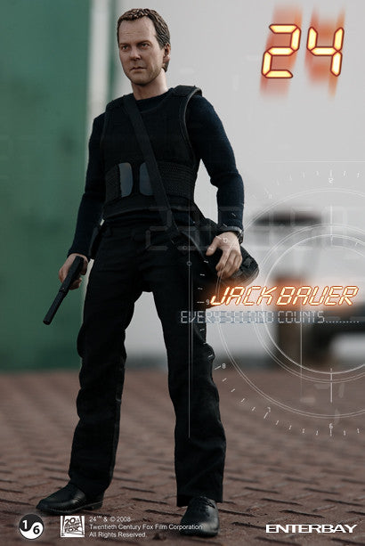 Enterbay 1/6 12" 24 Jack Bauer Action Figure