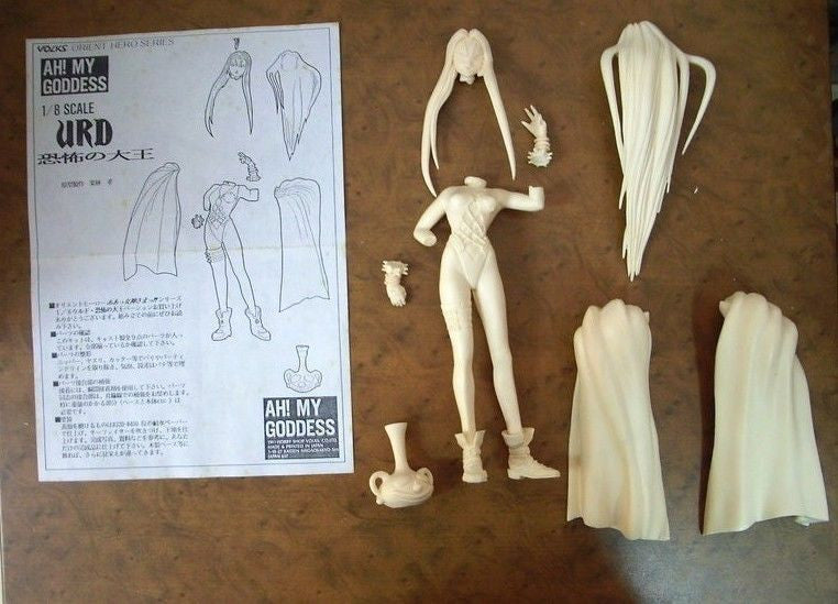 Volks 1/8 Orient Hero Series Ah Oh My Goddess Urd Cold Cast Model Kit Figure - Lavits Figure
 - 3