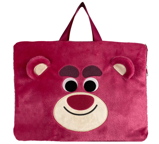 Disney Pixar Taiwan Family Mart Limited Furry Friends 40x30cm Laptop Case Lotso ver