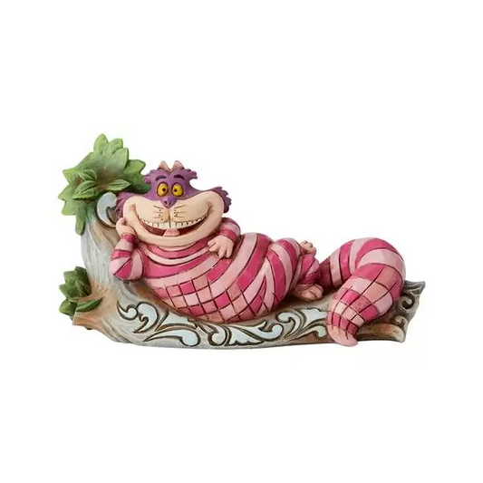Enesco Jim Shore Disney Traditions Aline in Wonderladn The Cheshire Cat The Cat's Meow Collection Figure