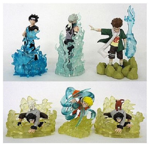 Bandai Naruto Gashapon Real Collection Part 5 5+1 Secret 6 Trading Figure Set - Lavits Figure
 - 2